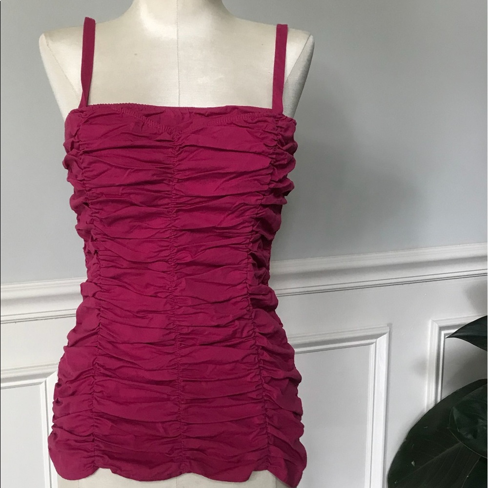 BCBG pink top